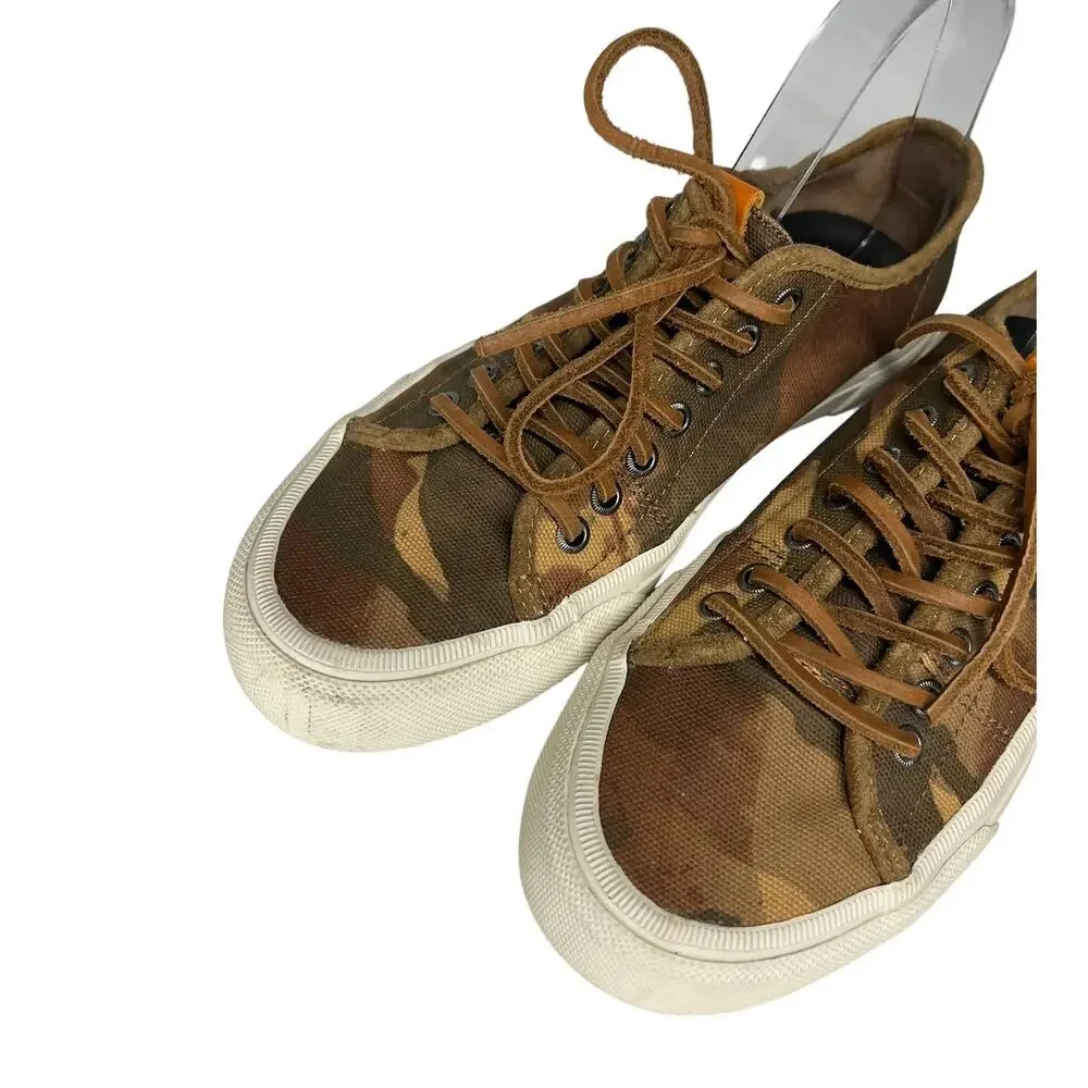 FRYE Ludlow Low Top Camo Shoe SZ 7.5